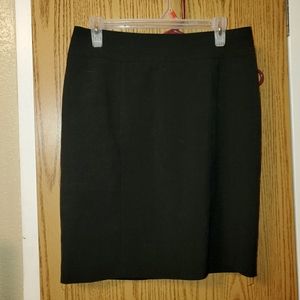 Black pencil skirt